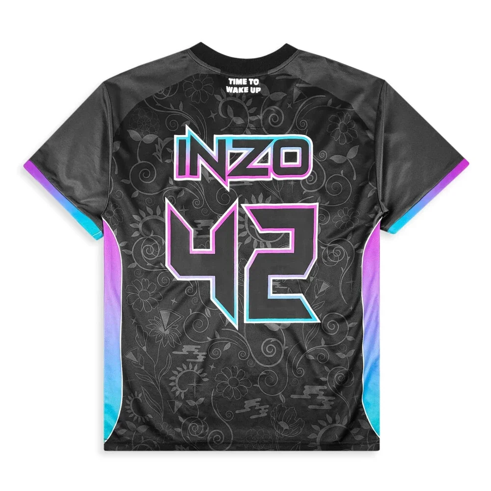InzoFloral Nebula Soccer Jersey Soccer jersey EDM rave Size Small XS X-small